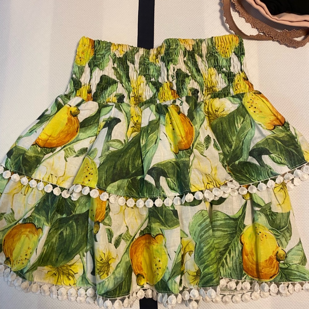 RARE Capri 100% Linen Skirt